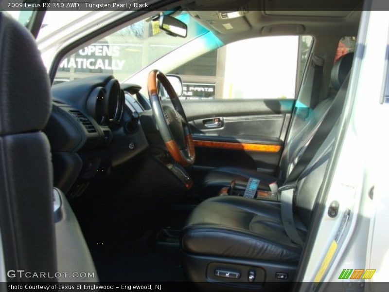 Tungsten Pearl / Black 2009 Lexus RX 350 AWD