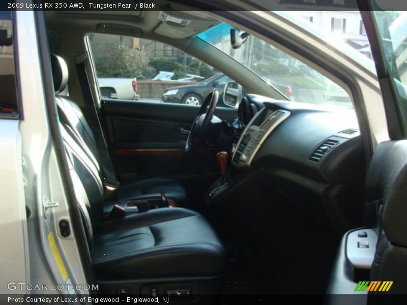 Tungsten Pearl / Black 2009 Lexus RX 350 AWD