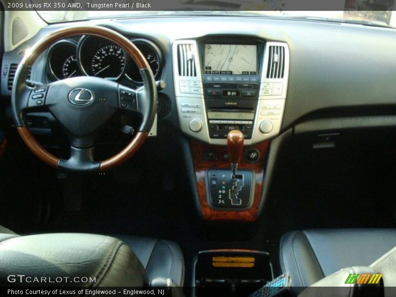 Tungsten Pearl / Black 2009 Lexus RX 350 AWD