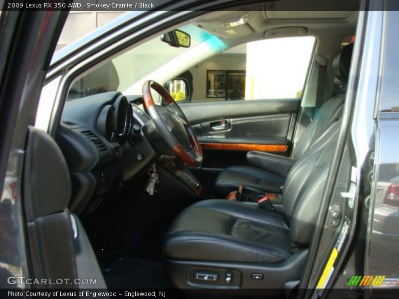 Smokey Granite / Black 2009 Lexus RX 350 AWD
