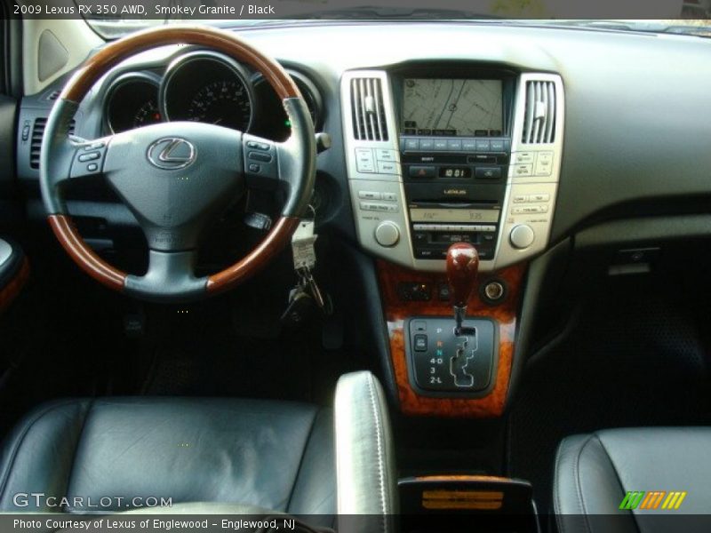 Smokey Granite / Black 2009 Lexus RX 350 AWD