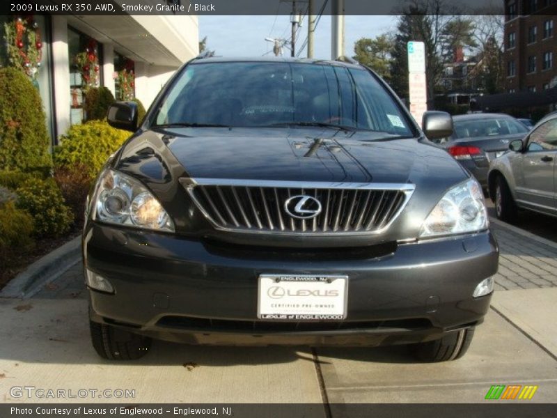 Smokey Granite / Black 2009 Lexus RX 350 AWD