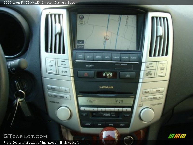 Smokey Granite / Black 2009 Lexus RX 350 AWD