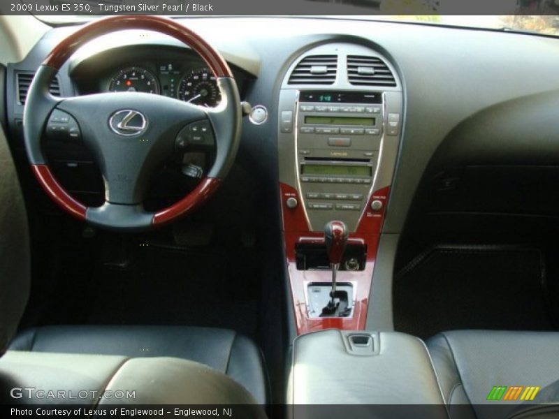 Tungsten Silver Pearl / Black 2009 Lexus ES 350
