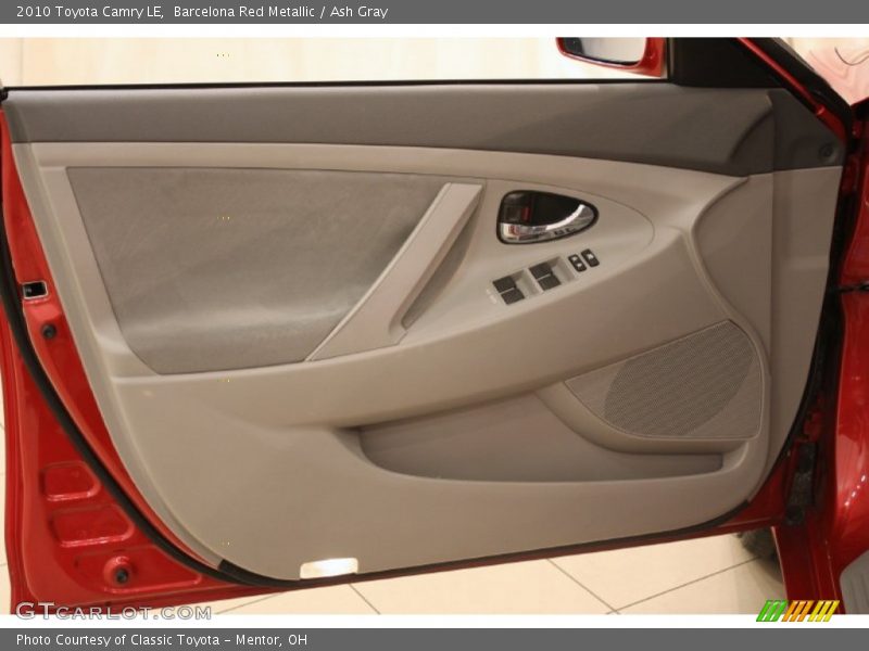 Barcelona Red Metallic / Ash Gray 2010 Toyota Camry LE