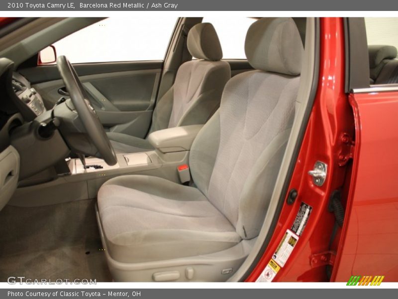 Barcelona Red Metallic / Ash Gray 2010 Toyota Camry LE