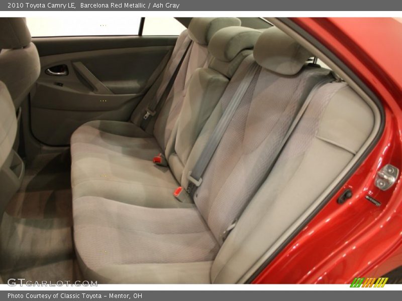 Barcelona Red Metallic / Ash Gray 2010 Toyota Camry LE