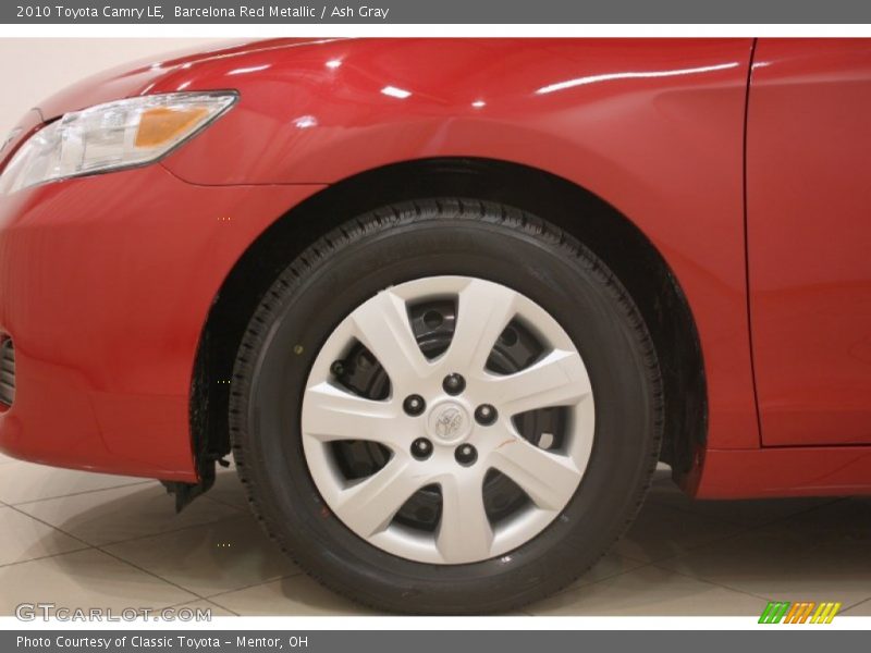 Barcelona Red Metallic / Ash Gray 2010 Toyota Camry LE