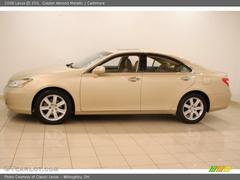 Golden Almond Metallic / Cashmere 2008 Lexus ES 350