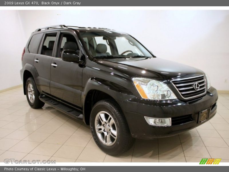 Black Onyx / Dark Gray 2009 Lexus GX 470