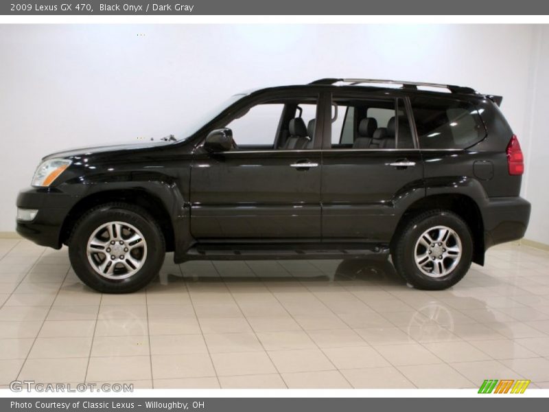 Black Onyx / Dark Gray 2009 Lexus GX 470