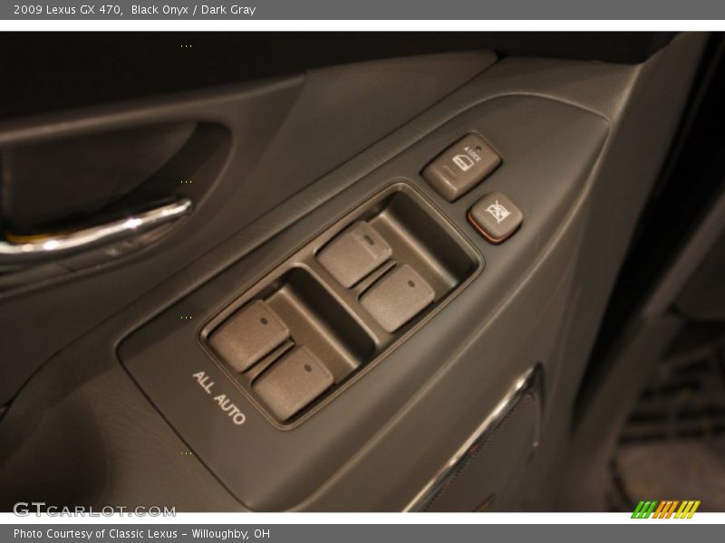 Black Onyx / Dark Gray 2009 Lexus GX 470