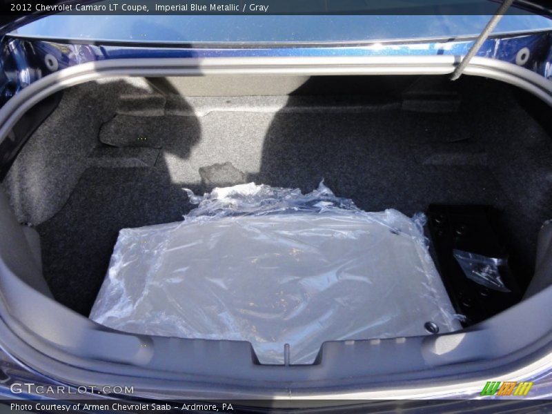 Imperial Blue Metallic / Gray 2012 Chevrolet Camaro LT Coupe