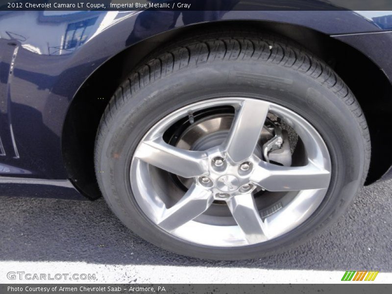 Imperial Blue Metallic / Gray 2012 Chevrolet Camaro LT Coupe