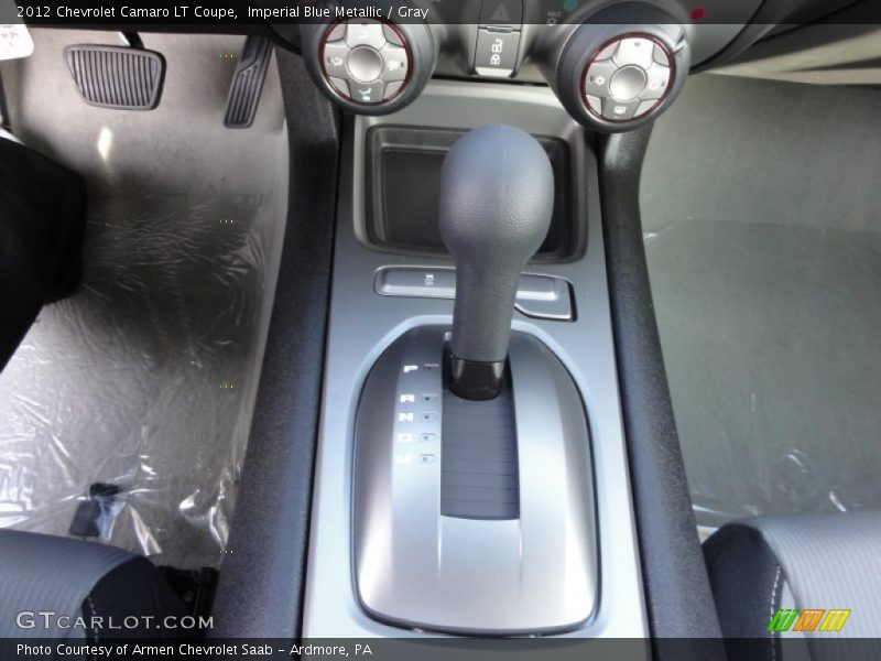 Imperial Blue Metallic / Gray 2012 Chevrolet Camaro LT Coupe