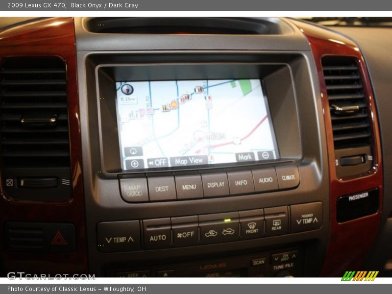 Black Onyx / Dark Gray 2009 Lexus GX 470