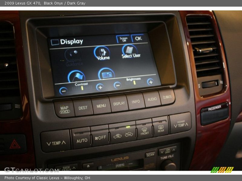Black Onyx / Dark Gray 2009 Lexus GX 470