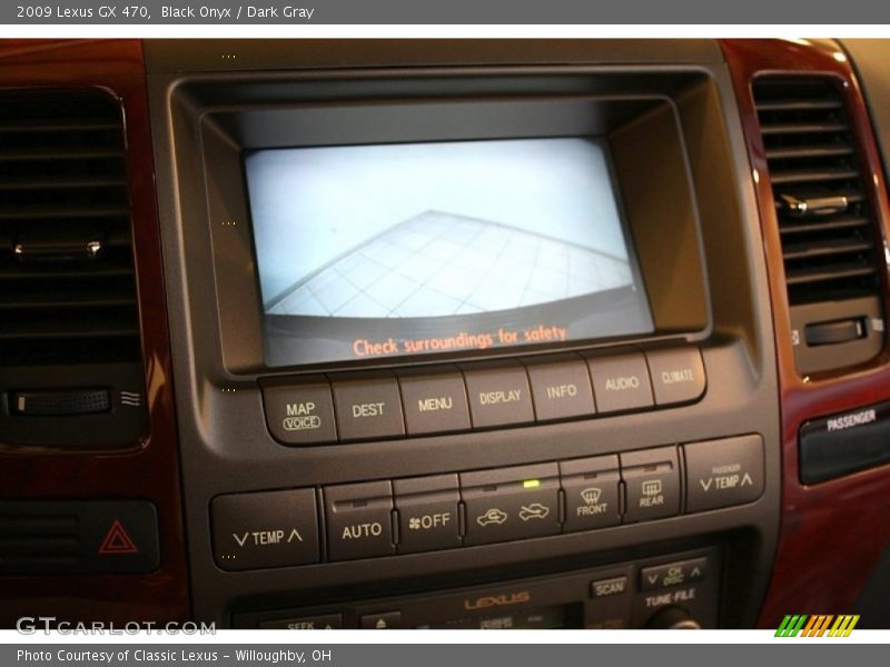 Black Onyx / Dark Gray 2009 Lexus GX 470
