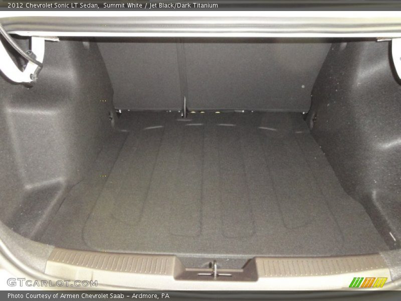 Summit White / Jet Black/Dark Titanium 2012 Chevrolet Sonic LT Sedan