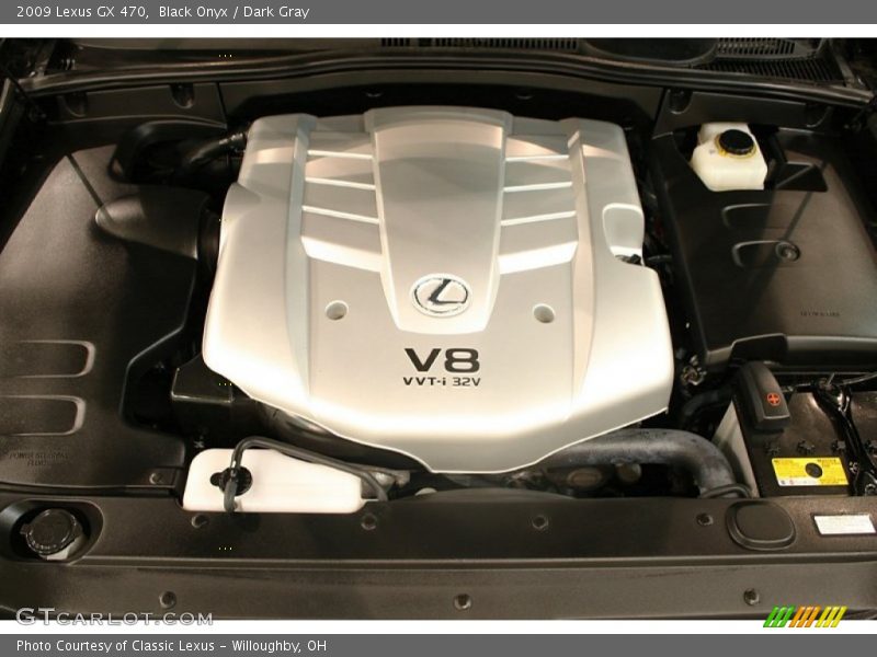 Black Onyx / Dark Gray 2009 Lexus GX 470