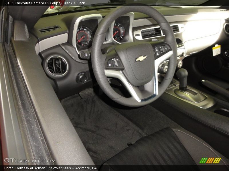 Black / Black 2012 Chevrolet Camaro LS Coupe