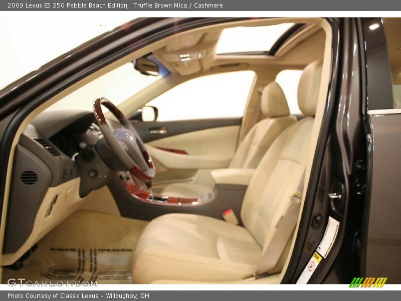  2009 ES 350 Pebble Beach Edition Cashmere Interior