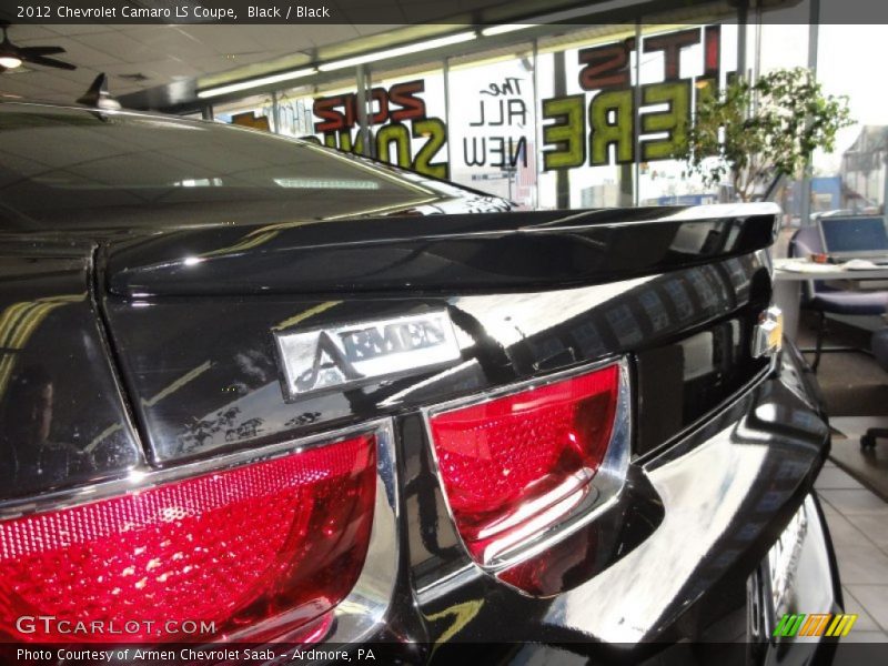 Black / Black 2012 Chevrolet Camaro LS Coupe