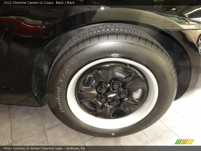 Black / Black 2012 Chevrolet Camaro LS Coupe