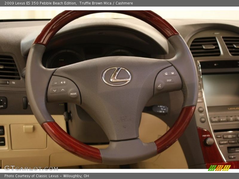 Truffle Brown Mica / Cashmere 2009 Lexus ES 350 Pebble Beach Edition