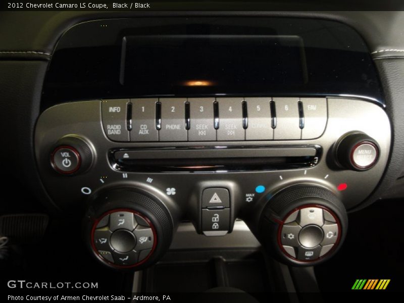Black / Black 2012 Chevrolet Camaro LS Coupe