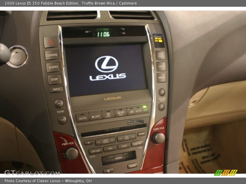 Truffle Brown Mica / Cashmere 2009 Lexus ES 350 Pebble Beach Edition