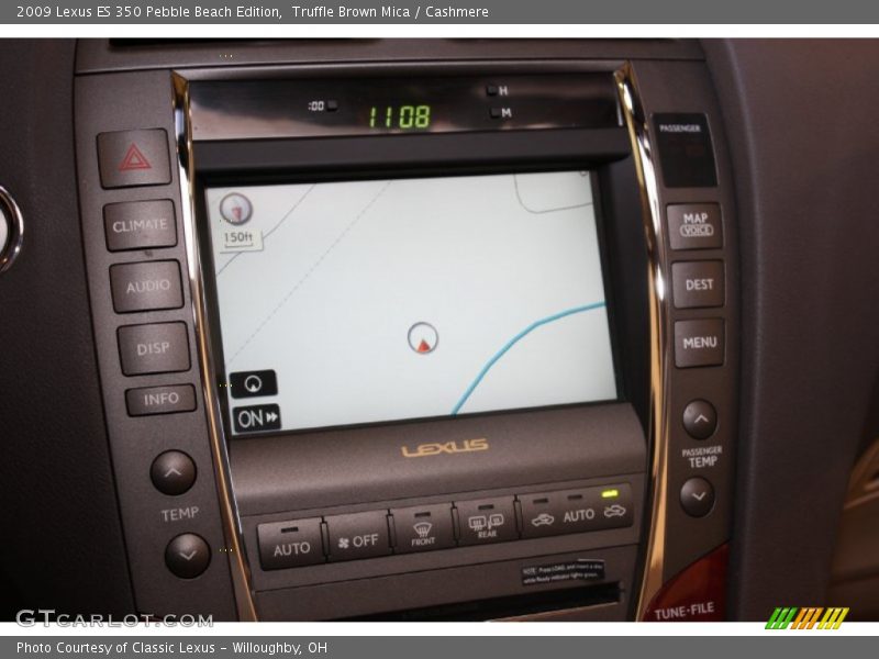 Truffle Brown Mica / Cashmere 2009 Lexus ES 350 Pebble Beach Edition