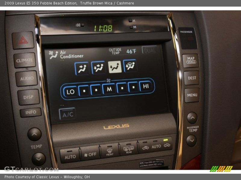 Truffle Brown Mica / Cashmere 2009 Lexus ES 350 Pebble Beach Edition