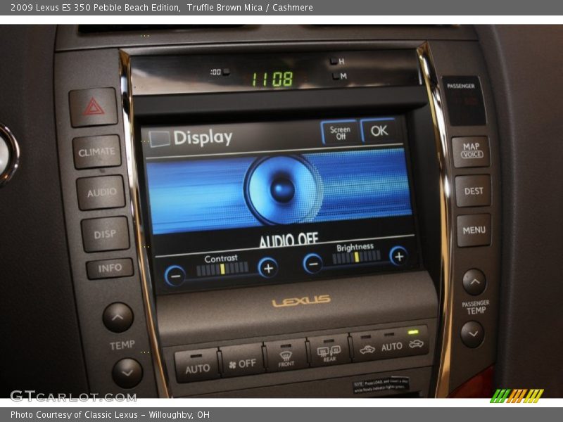 Truffle Brown Mica / Cashmere 2009 Lexus ES 350 Pebble Beach Edition