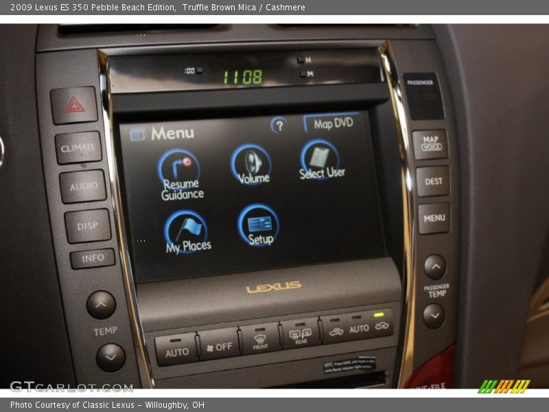 Truffle Brown Mica / Cashmere 2009 Lexus ES 350 Pebble Beach Edition