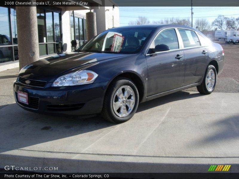 Slate Metallic / Gray 2008 Chevrolet Impala LT