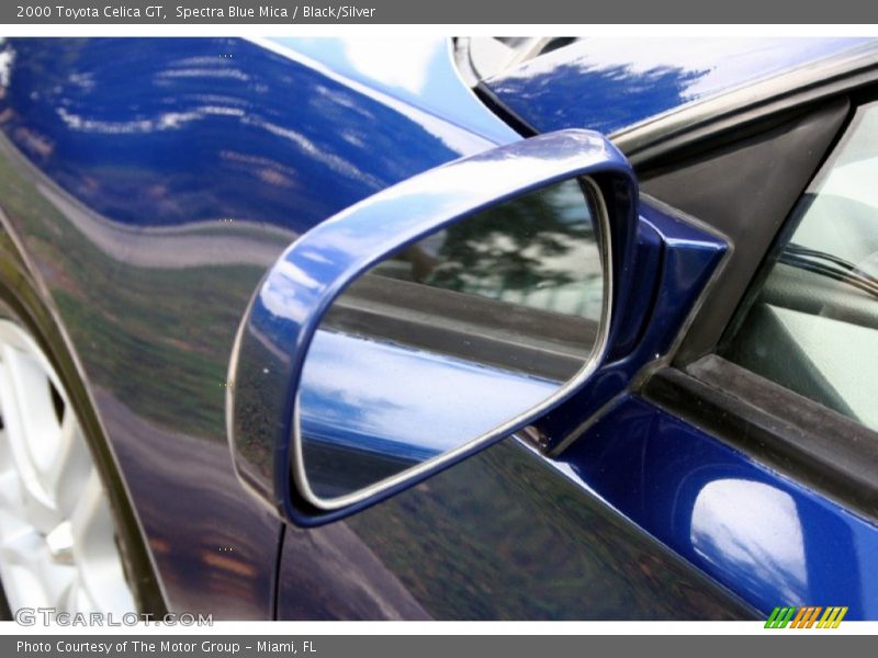 Spectra Blue Mica / Black/Silver 2000 Toyota Celica GT