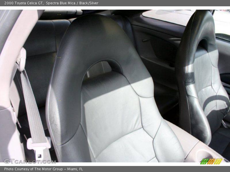 Spectra Blue Mica / Black/Silver 2000 Toyota Celica GT