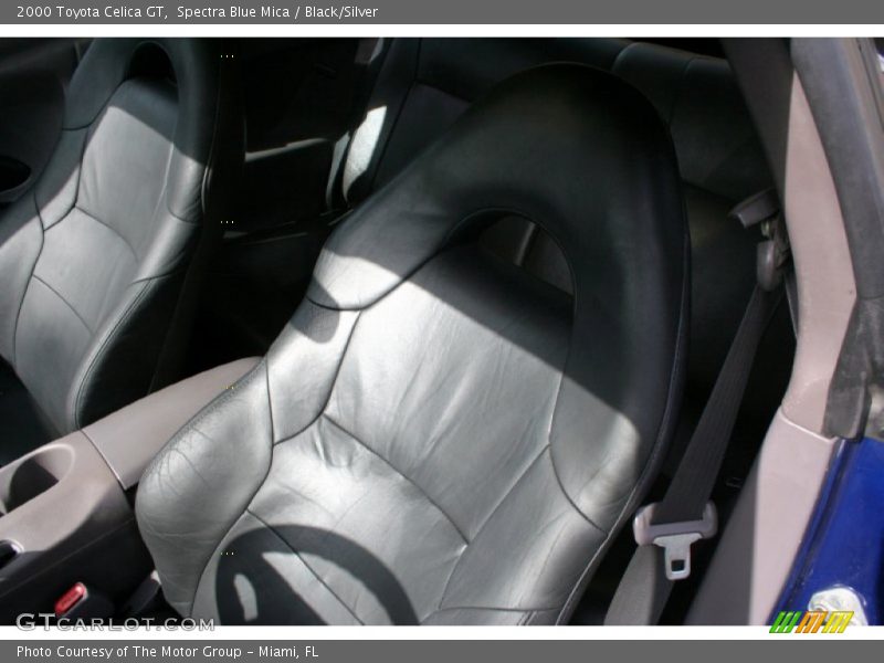 Spectra Blue Mica / Black/Silver 2000 Toyota Celica GT