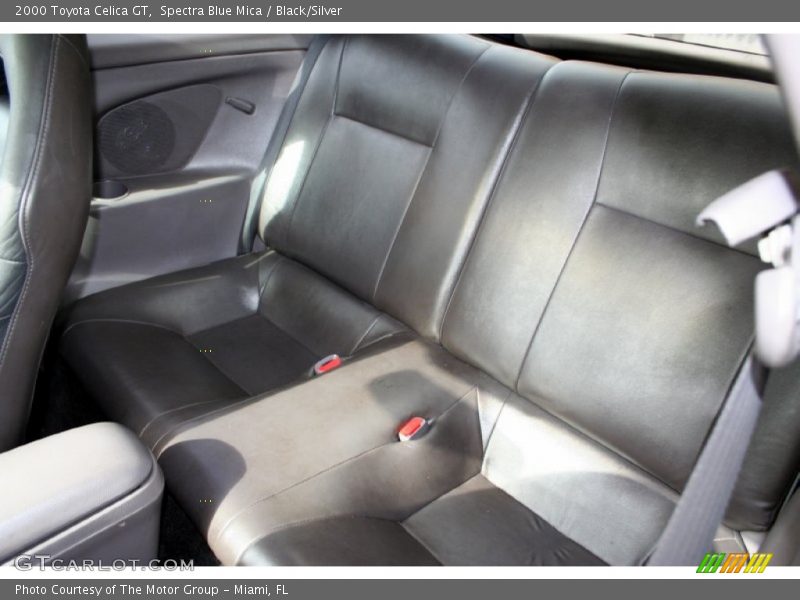 Spectra Blue Mica / Black/Silver 2000 Toyota Celica GT