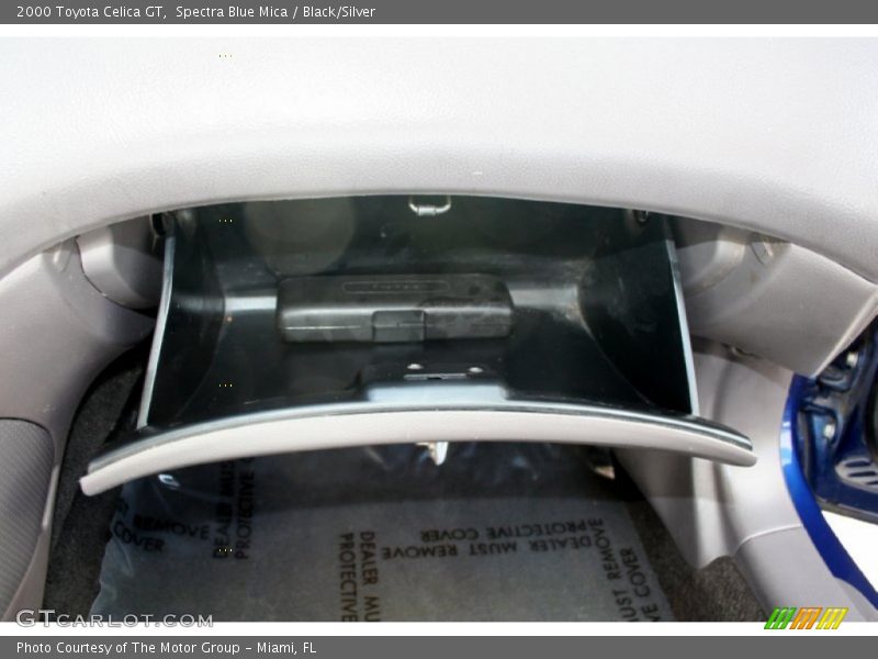 Spectra Blue Mica / Black/Silver 2000 Toyota Celica GT