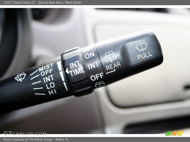 Controls of 2000 Celica GT