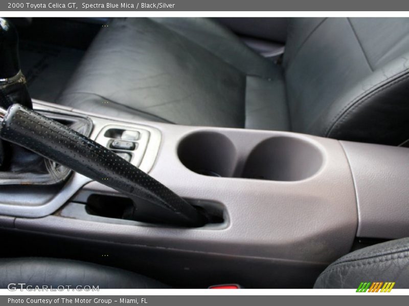 Spectra Blue Mica / Black/Silver 2000 Toyota Celica GT