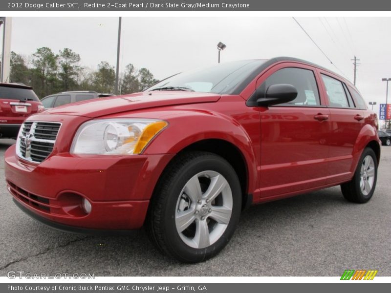 Redline 2-Coat Pearl / Dark Slate Gray/Medium Graystone 2012 Dodge Caliber SXT