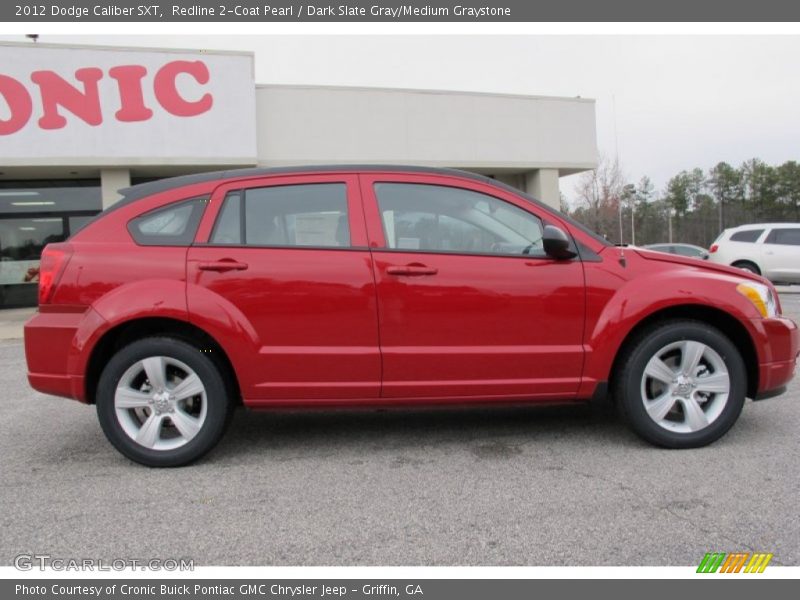 Redline 2-Coat Pearl / Dark Slate Gray/Medium Graystone 2012 Dodge Caliber SXT