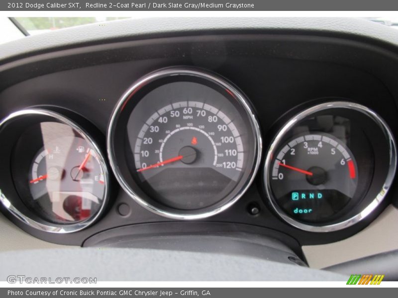 Redline 2-Coat Pearl / Dark Slate Gray/Medium Graystone 2012 Dodge Caliber SXT