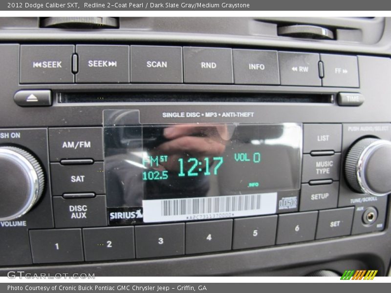 Redline 2-Coat Pearl / Dark Slate Gray/Medium Graystone 2012 Dodge Caliber SXT