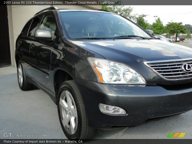 Thunder Cloud Metallic / Light Gray 2005 Lexus RX 330 Thundercloud Edition