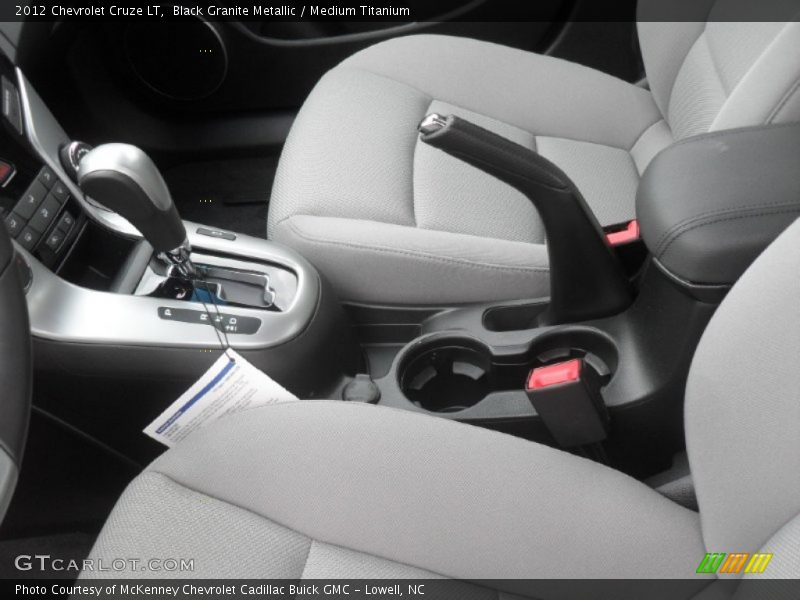 Black Granite Metallic / Medium Titanium 2012 Chevrolet Cruze LT