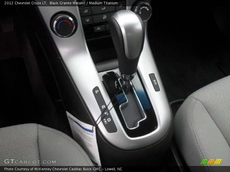 Black Granite Metallic / Medium Titanium 2012 Chevrolet Cruze LT